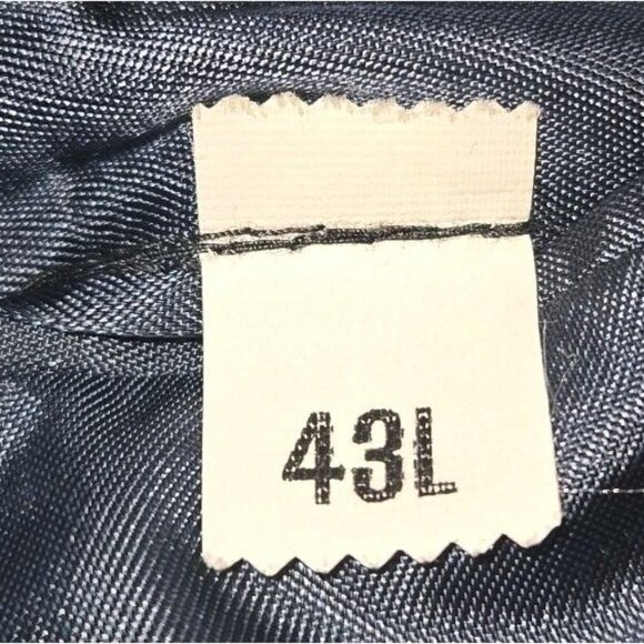 Vintage Hardwick Clothes Sport Coat Blazer Mens 43L Blue Sport Coat USA 2 Button - Picture 9 of 11